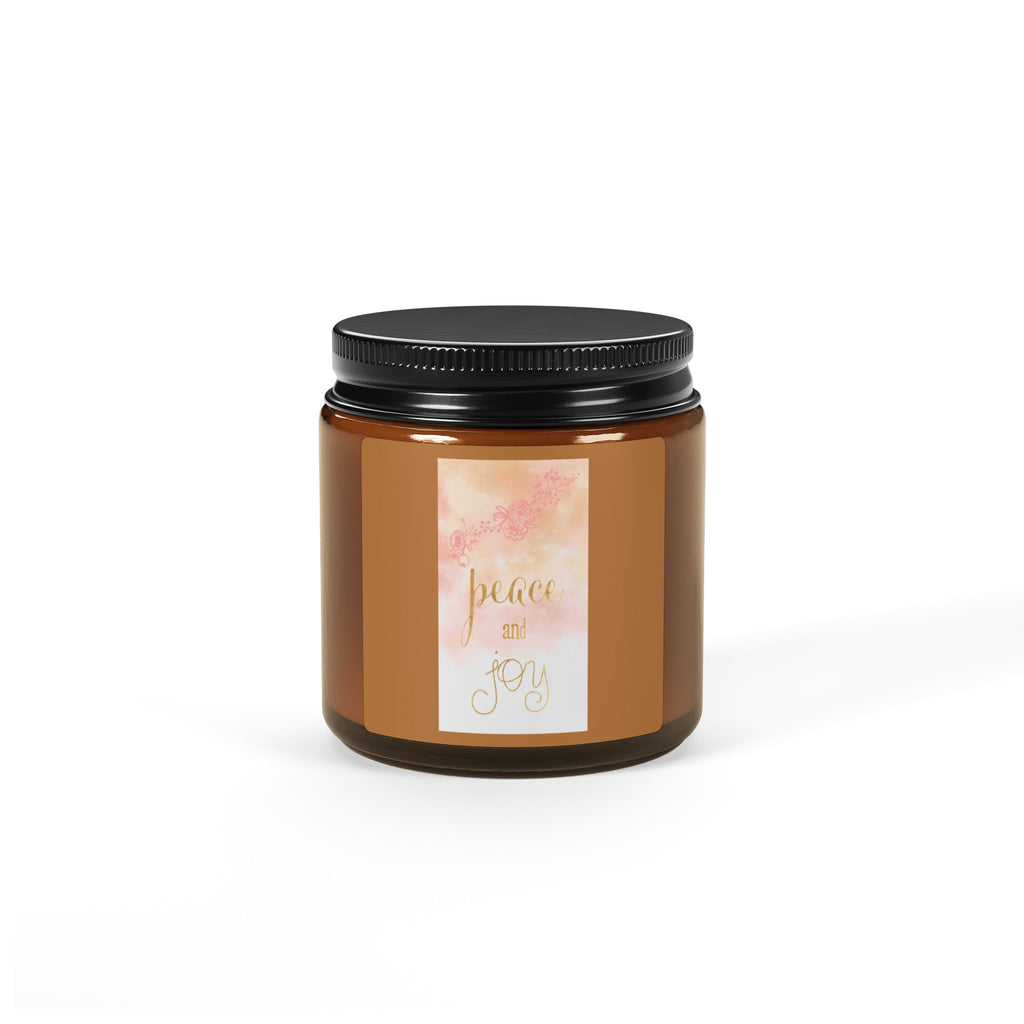 Peace & Joy - Scented Soy Candle - Aromatherapy Gift, Eco-Friendly Candle, Home Decor, Relaxation, Holiday Gift