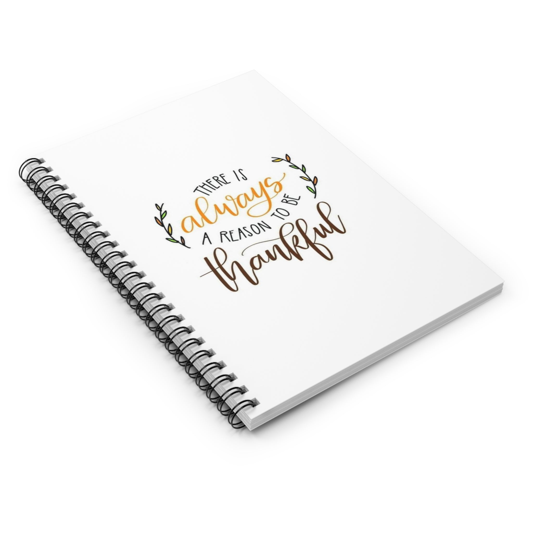 There's Always a Reason to be Thankful Journal, Gift for Students, Inspirational Workbook, Self-Care Journal, Teacher [...]