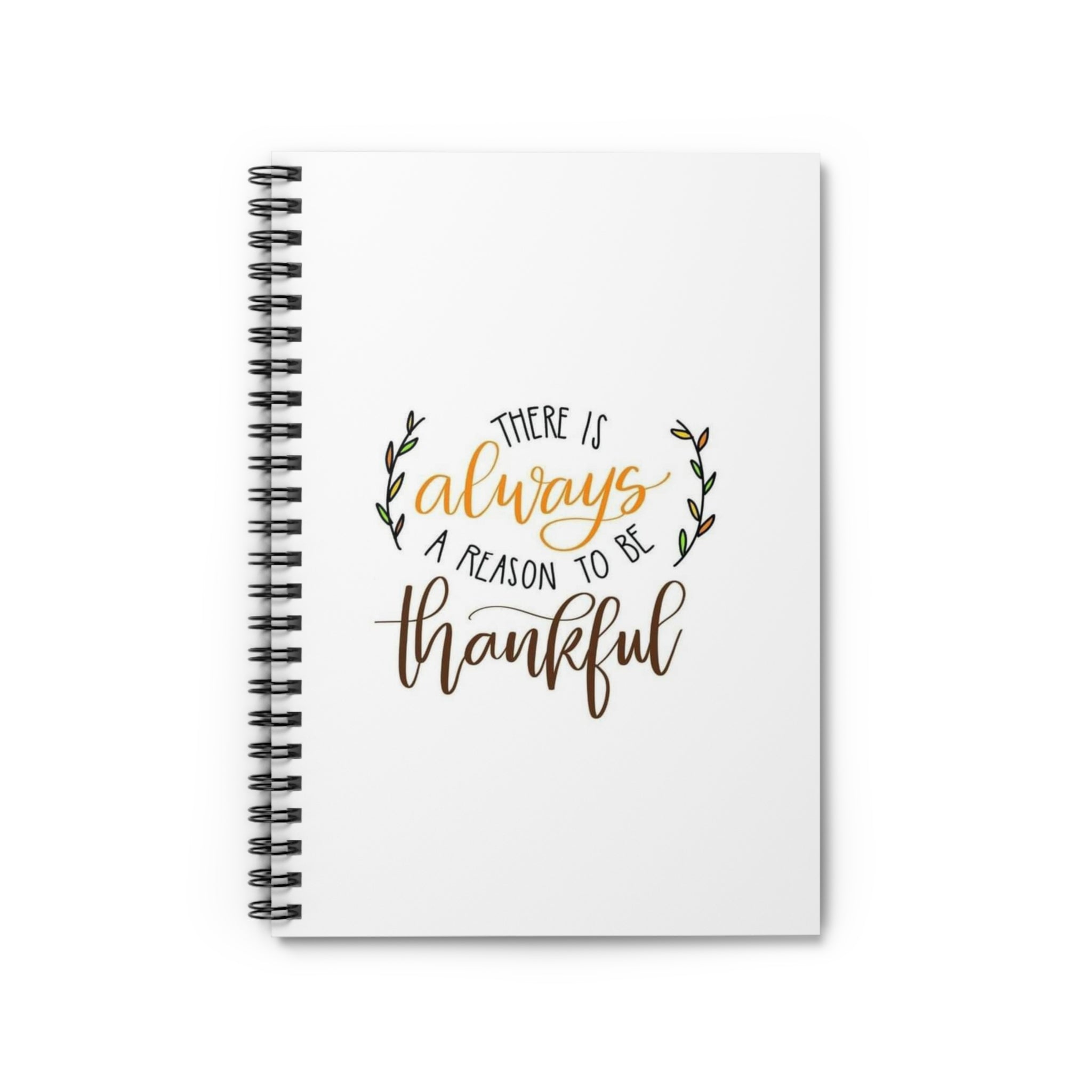 There's Always a Reason to be Thankful Journal, Gift for Students, Inspirational Workbook, Self-Care Journal, Teacher [...]