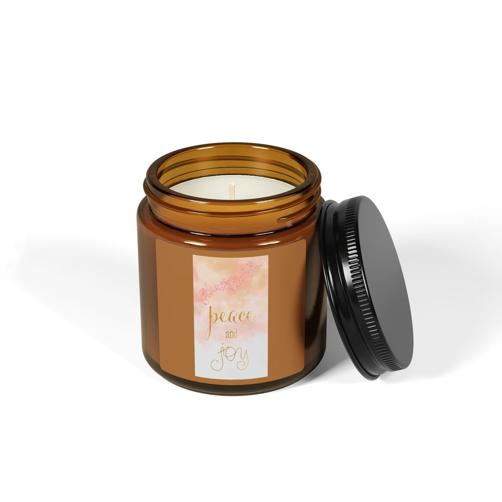 Peace & Joy - Scented Soy Candle - Aromatherapy Gift, Eco-Friendly Candle, Home Decor, Relaxation, Holiday Gift