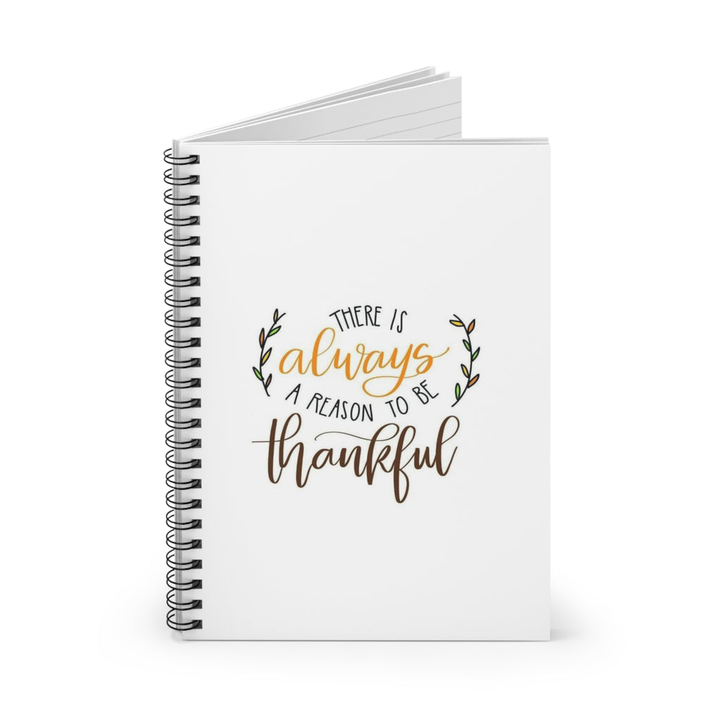 There's Always a Reason to be Thankful Journal, Gift for Students, Inspirational Workbook, Self-Care Journal, Teacher [...]